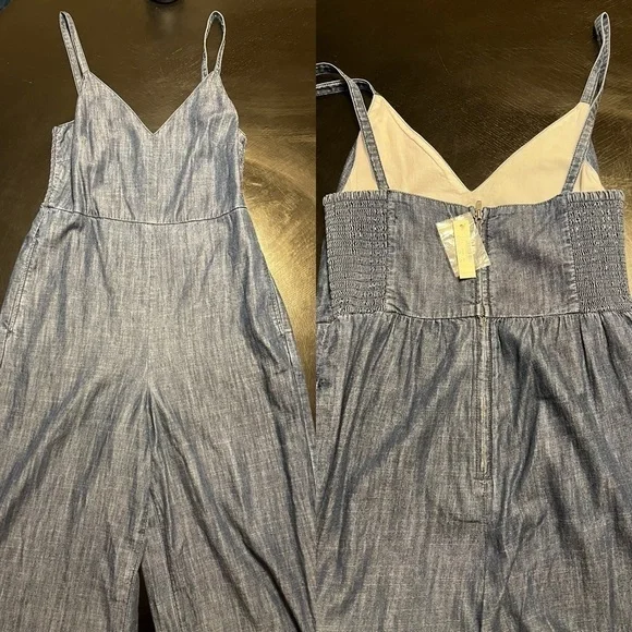 🆕 Madewell light denim jumpsuit
